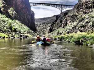 paddling in NM