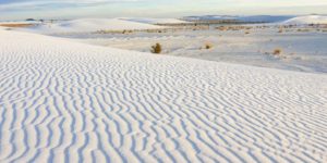 white sands